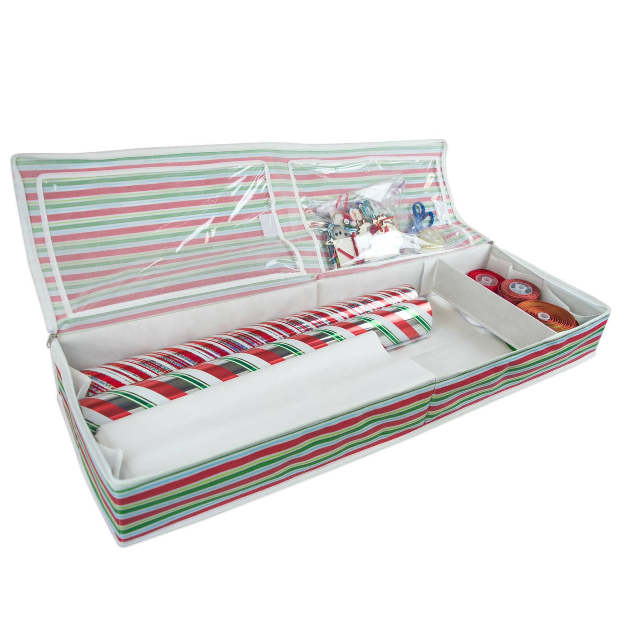 DII® Snowflake Wrap Paper Storage